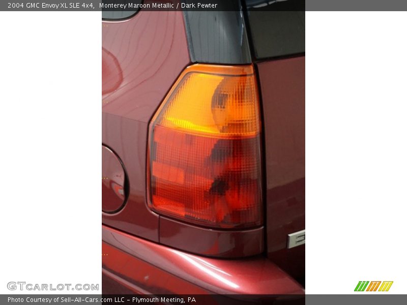 Monterey Maroon Metallic / Dark Pewter 2004 GMC Envoy XL SLE 4x4