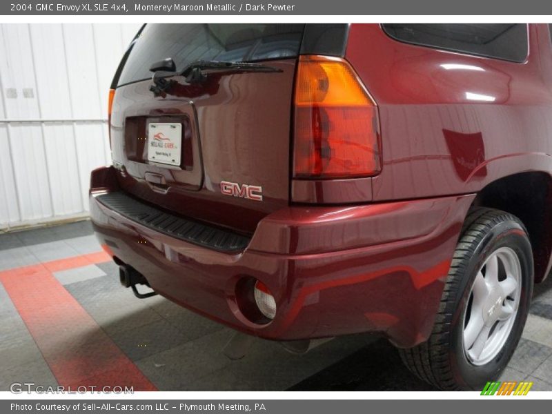 Monterey Maroon Metallic / Dark Pewter 2004 GMC Envoy XL SLE 4x4