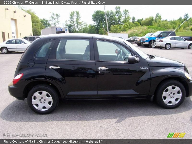 Brilliant Black Crystal Pearl / Pastel Slate Gray 2006 Chrysler PT Cruiser