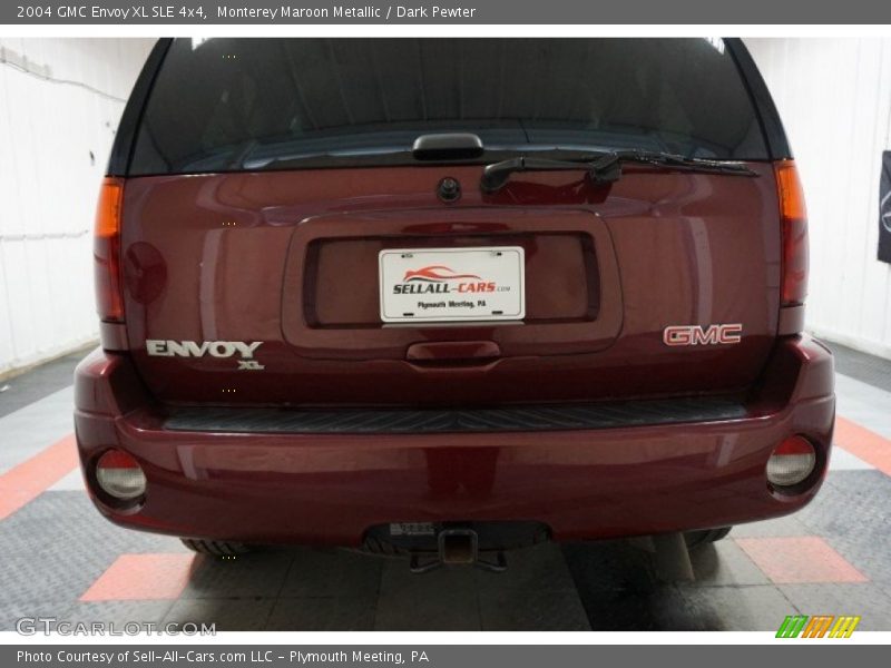Monterey Maroon Metallic / Dark Pewter 2004 GMC Envoy XL SLE 4x4