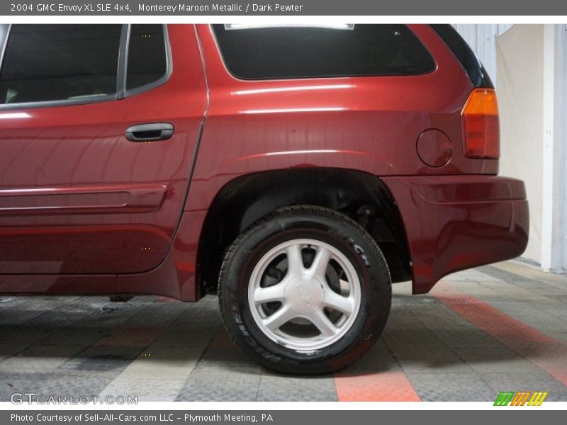 Monterey Maroon Metallic / Dark Pewter 2004 GMC Envoy XL SLE 4x4