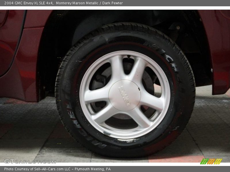 Monterey Maroon Metallic / Dark Pewter 2004 GMC Envoy XL SLE 4x4