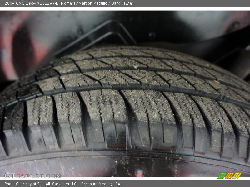 Monterey Maroon Metallic / Dark Pewter 2004 GMC Envoy XL SLE 4x4
