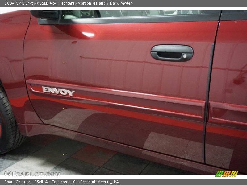 Monterey Maroon Metallic / Dark Pewter 2004 GMC Envoy XL SLE 4x4
