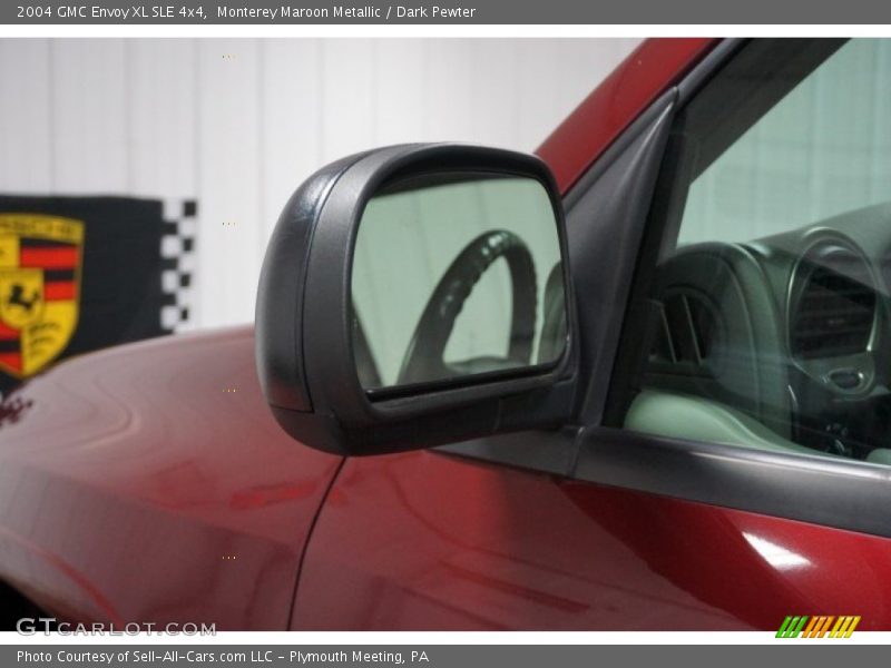 Monterey Maroon Metallic / Dark Pewter 2004 GMC Envoy XL SLE 4x4