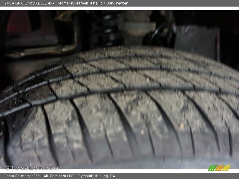 Monterey Maroon Metallic / Dark Pewter 2004 GMC Envoy XL SLE 4x4