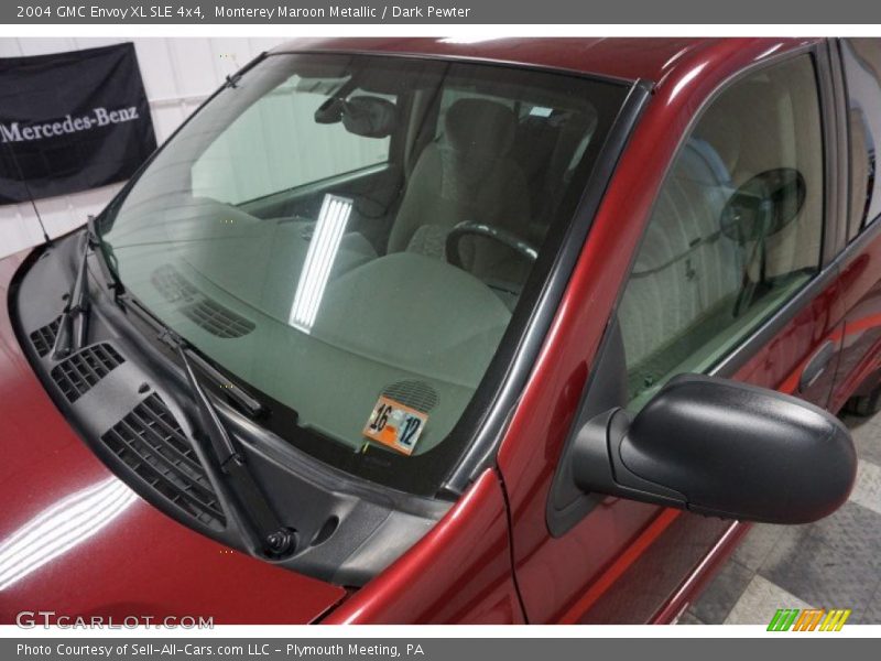 Monterey Maroon Metallic / Dark Pewter 2004 GMC Envoy XL SLE 4x4