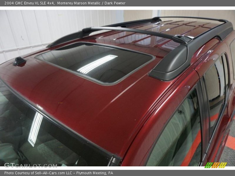 Monterey Maroon Metallic / Dark Pewter 2004 GMC Envoy XL SLE 4x4
