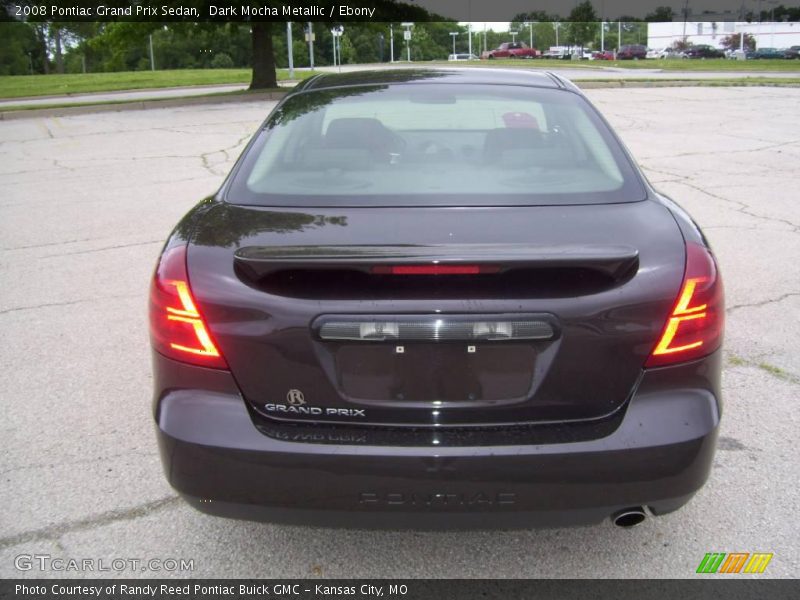 Dark Mocha Metallic / Ebony 2008 Pontiac Grand Prix Sedan