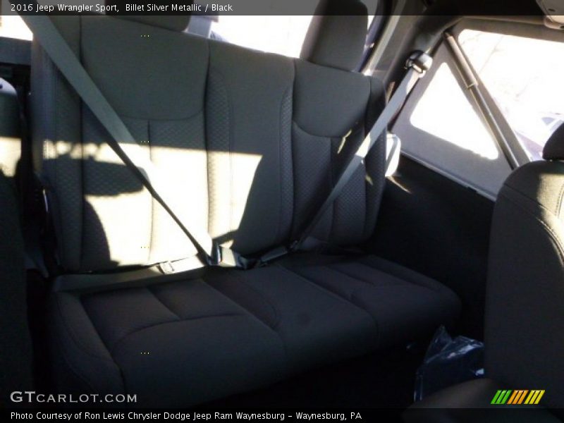 Billet Silver Metallic / Black 2016 Jeep Wrangler Sport