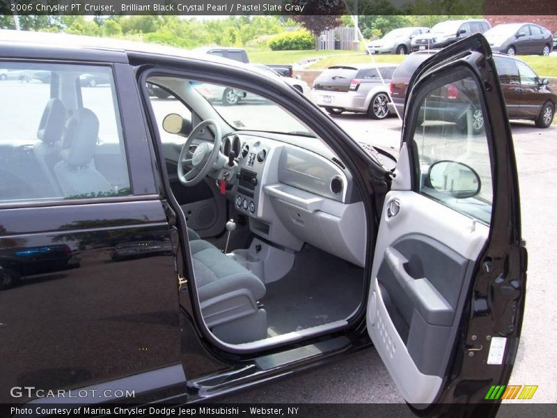 Brilliant Black Crystal Pearl / Pastel Slate Gray 2006 Chrysler PT Cruiser