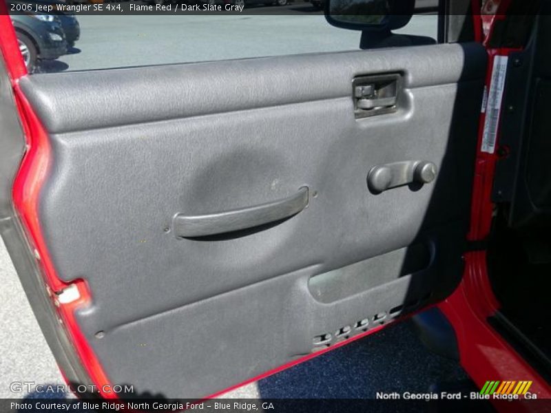 Flame Red / Dark Slate Gray 2006 Jeep Wrangler SE 4x4