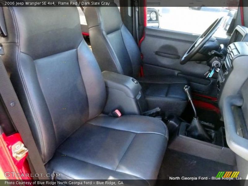 Flame Red / Dark Slate Gray 2006 Jeep Wrangler SE 4x4