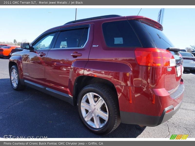 Merlot Jewel Metallic / Jet Black 2011 GMC Terrain SLT