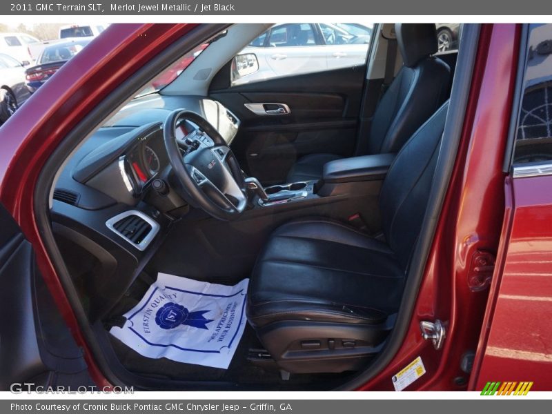 Merlot Jewel Metallic / Jet Black 2011 GMC Terrain SLT