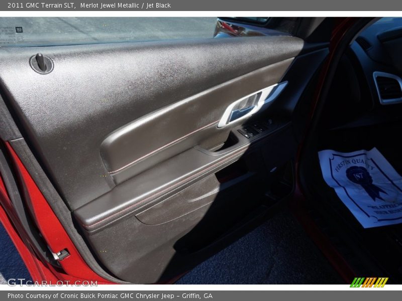 Merlot Jewel Metallic / Jet Black 2011 GMC Terrain SLT
