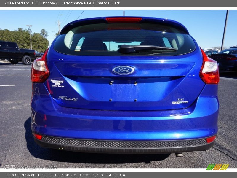 Performance Blue / Charcoal Black 2014 Ford Focus SE Hatchback