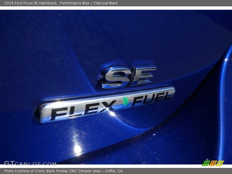 Performance Blue / Charcoal Black 2014 Ford Focus SE Hatchback