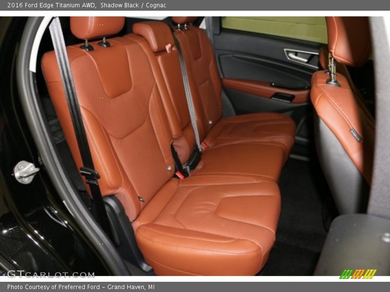 Rear Seat of 2016 Edge Titanium AWD