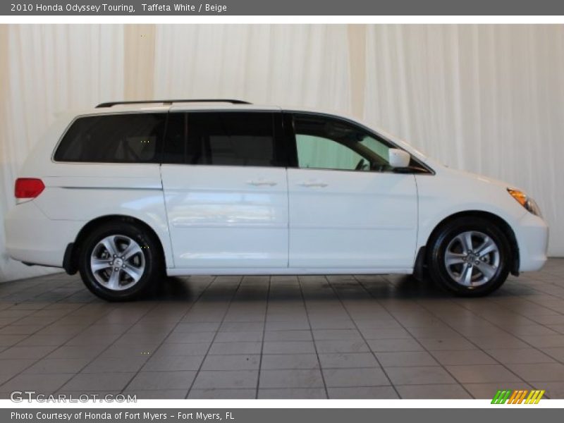 Taffeta White / Beige 2010 Honda Odyssey Touring