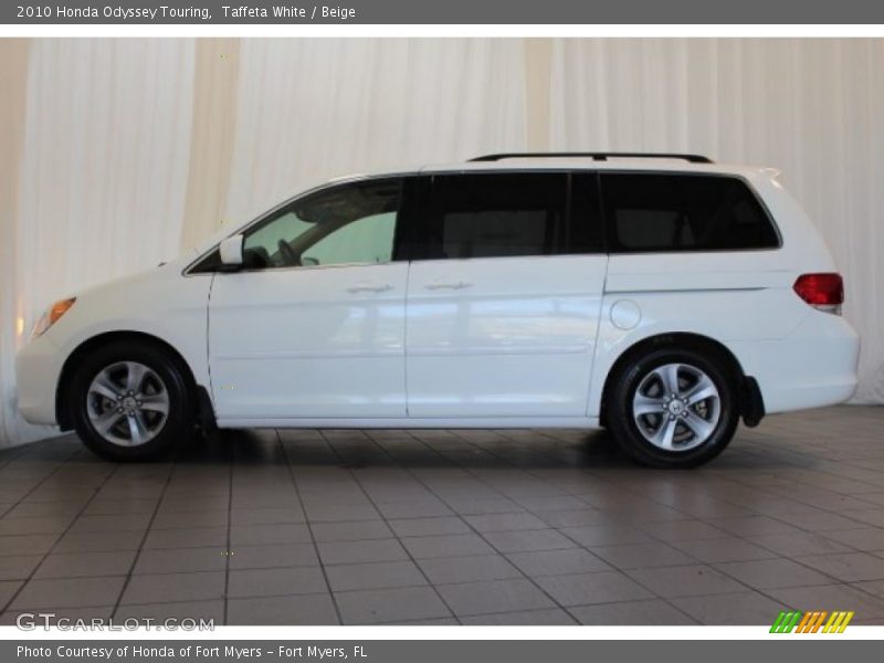 Taffeta White / Beige 2010 Honda Odyssey Touring