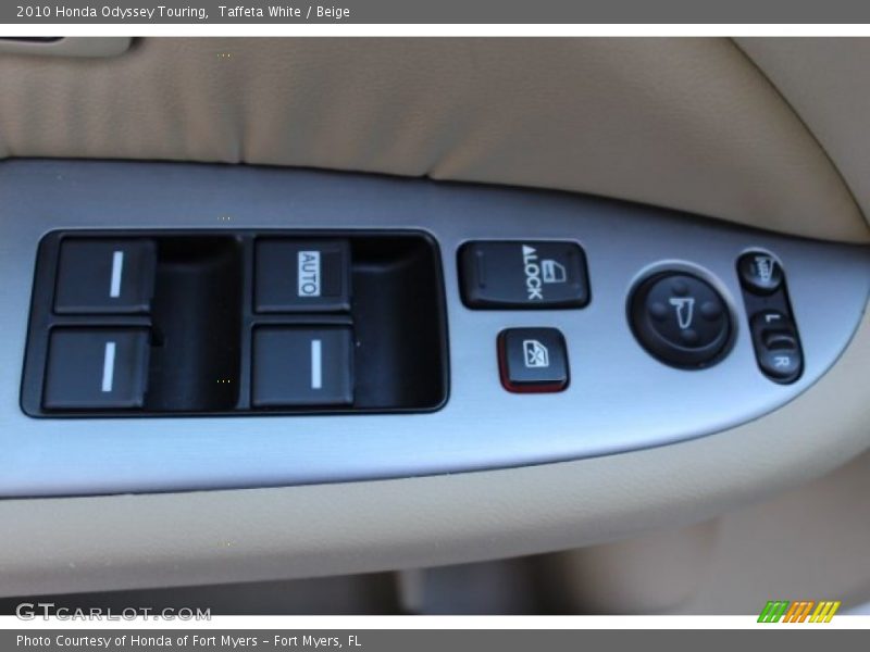 Taffeta White / Beige 2010 Honda Odyssey Touring