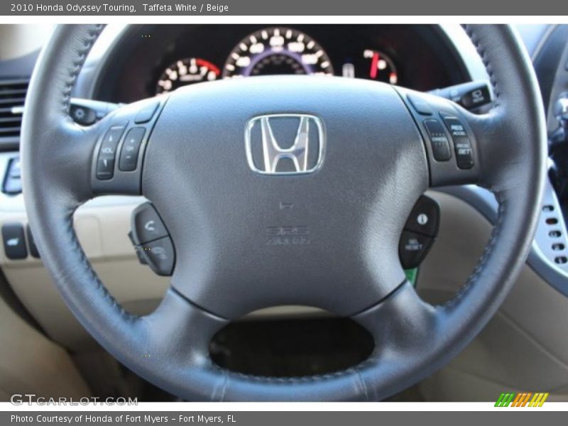 Taffeta White / Beige 2010 Honda Odyssey Touring