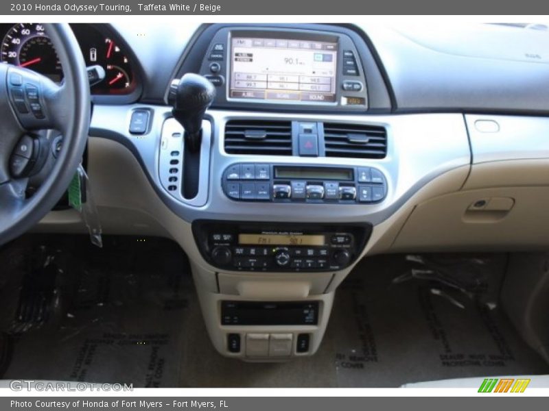 Taffeta White / Beige 2010 Honda Odyssey Touring