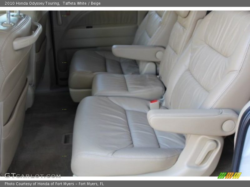 Taffeta White / Beige 2010 Honda Odyssey Touring