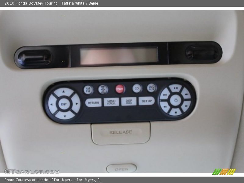 Taffeta White / Beige 2010 Honda Odyssey Touring