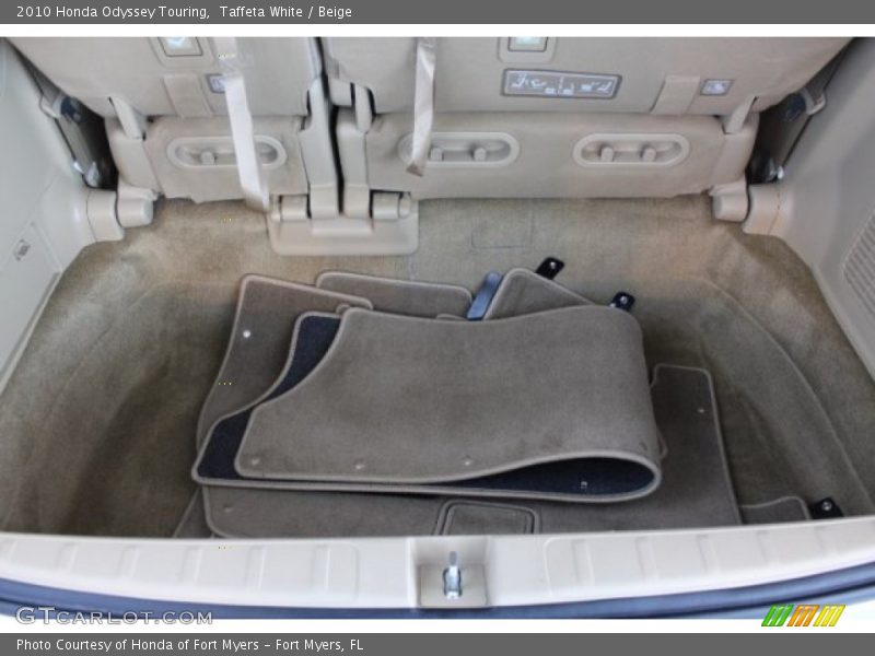 Taffeta White / Beige 2010 Honda Odyssey Touring