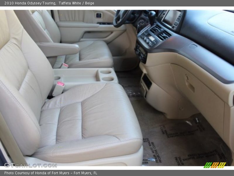 Taffeta White / Beige 2010 Honda Odyssey Touring
