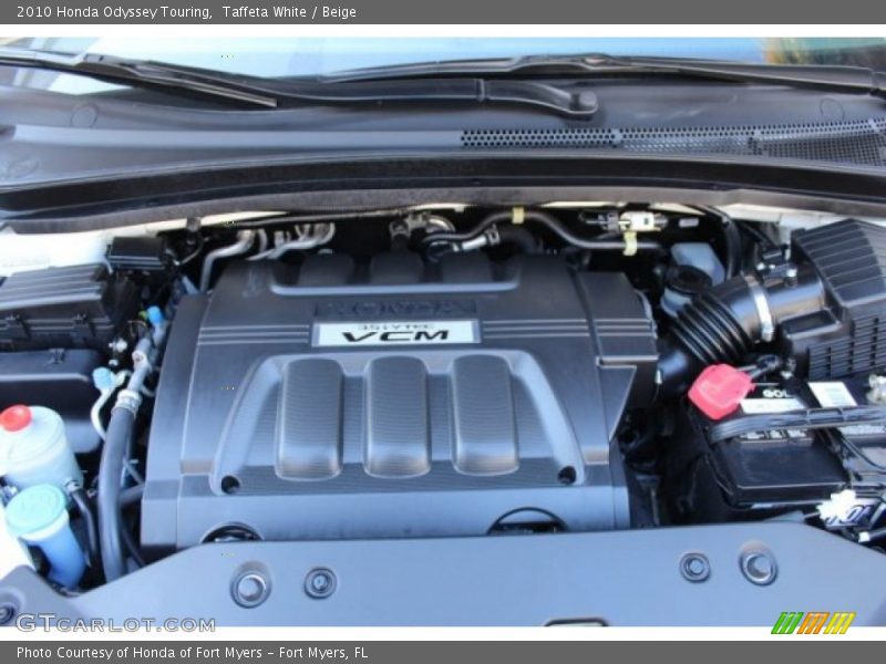 Taffeta White / Beige 2010 Honda Odyssey Touring