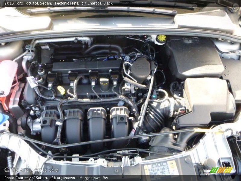Tectonic Metallic / Charcoal Black 2015 Ford Focus SE Sedan
