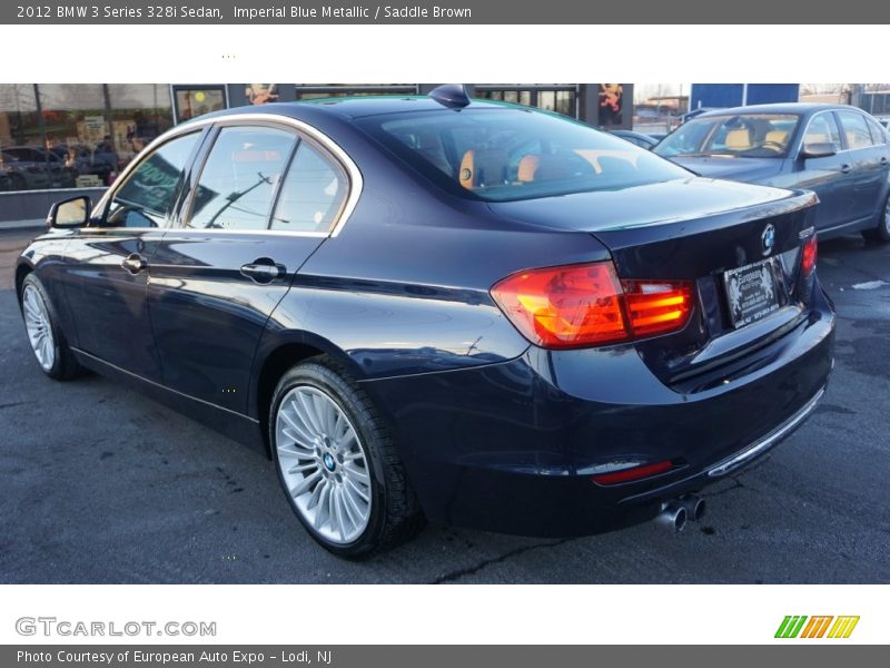 Imperial Blue Metallic / Saddle Brown 2012 BMW 3 Series 328i Sedan