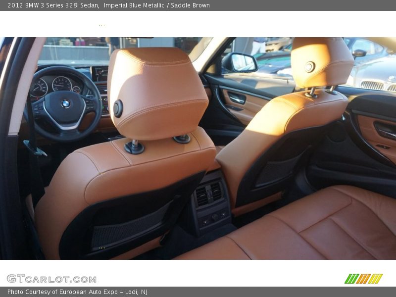 Imperial Blue Metallic / Saddle Brown 2012 BMW 3 Series 328i Sedan