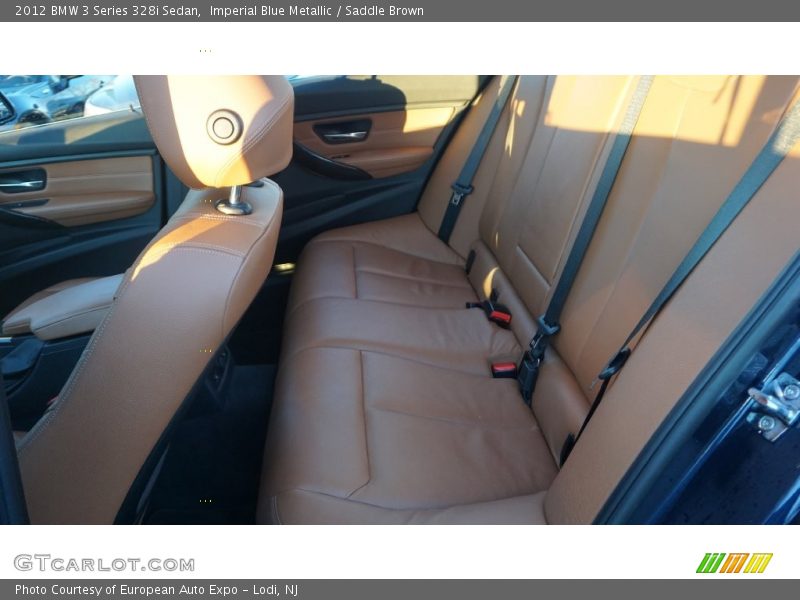 Imperial Blue Metallic / Saddle Brown 2012 BMW 3 Series 328i Sedan