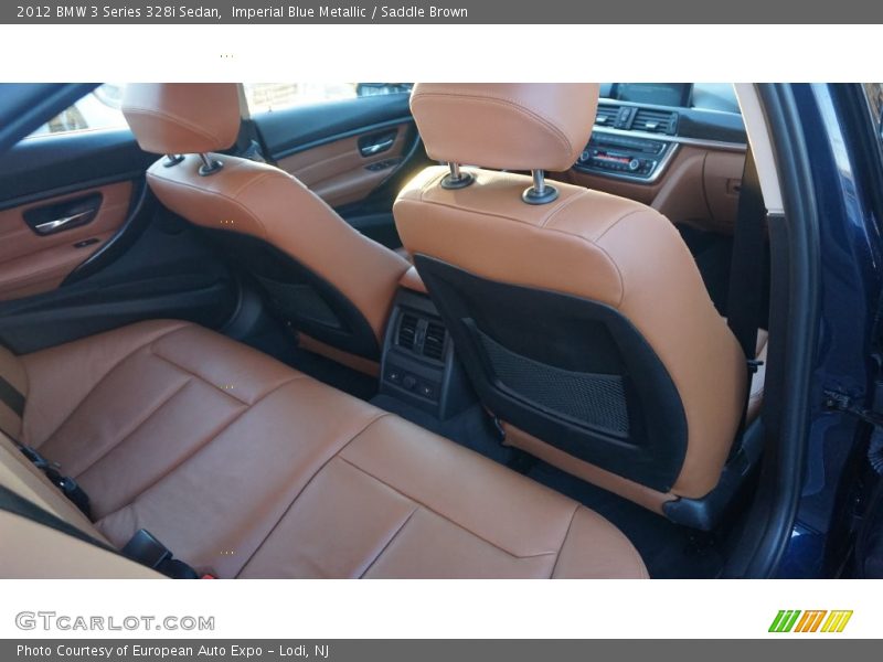 Imperial Blue Metallic / Saddle Brown 2012 BMW 3 Series 328i Sedan