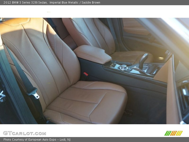 Imperial Blue Metallic / Saddle Brown 2012 BMW 3 Series 328i Sedan