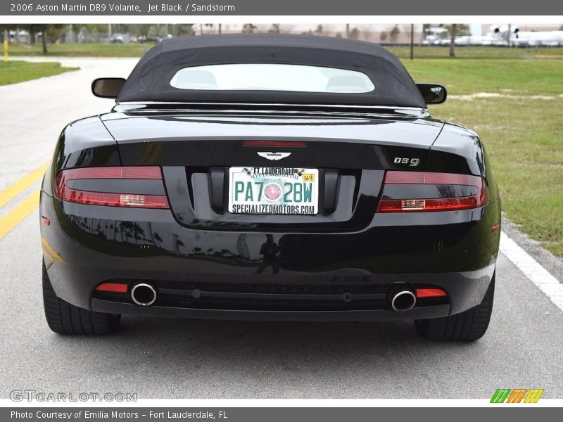 Jet Black / Sandstorm 2006 Aston Martin DB9 Volante