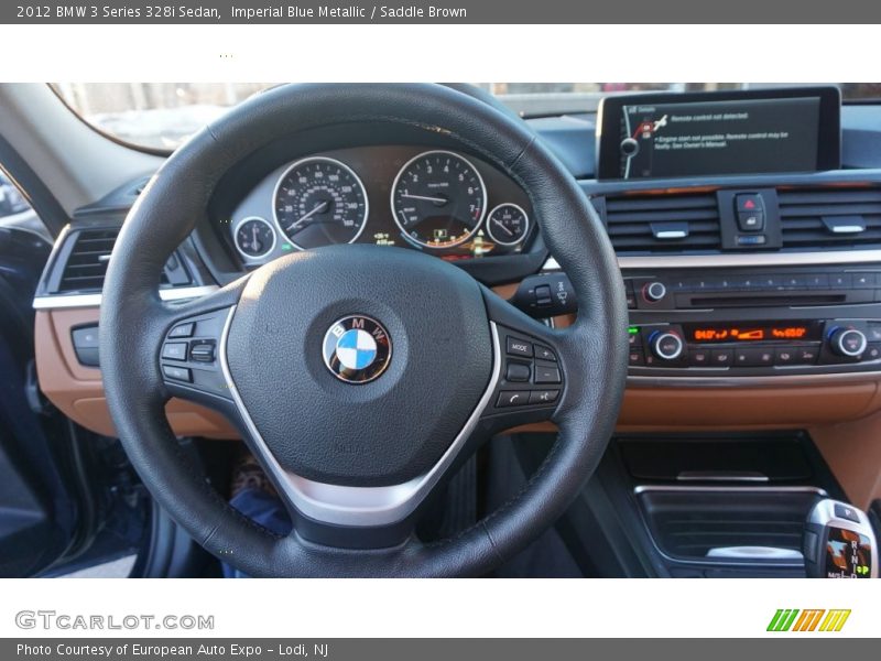Imperial Blue Metallic / Saddle Brown 2012 BMW 3 Series 328i Sedan