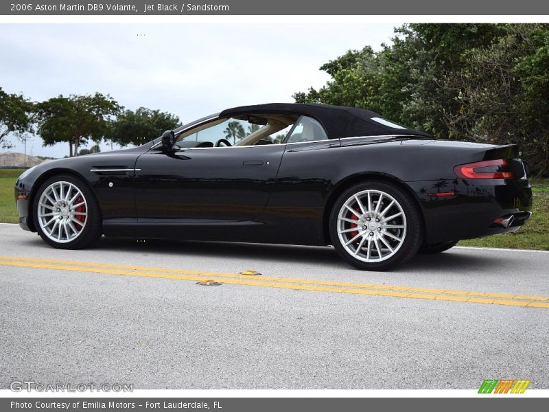 Jet Black / Sandstorm 2006 Aston Martin DB9 Volante