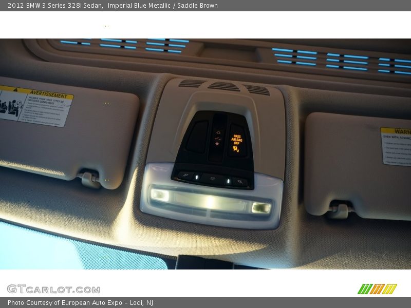 Imperial Blue Metallic / Saddle Brown 2012 BMW 3 Series 328i Sedan