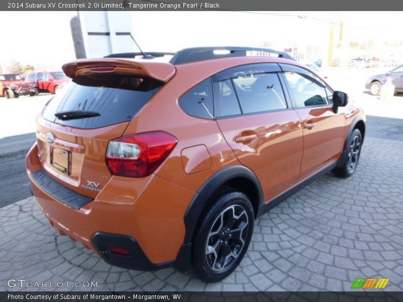 Tangerine Orange Pearl / Black 2014 Subaru XV Crosstrek 2.0i Limited