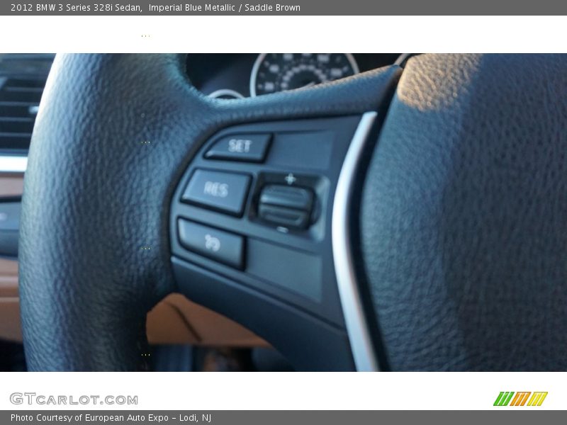 Imperial Blue Metallic / Saddle Brown 2012 BMW 3 Series 328i Sedan