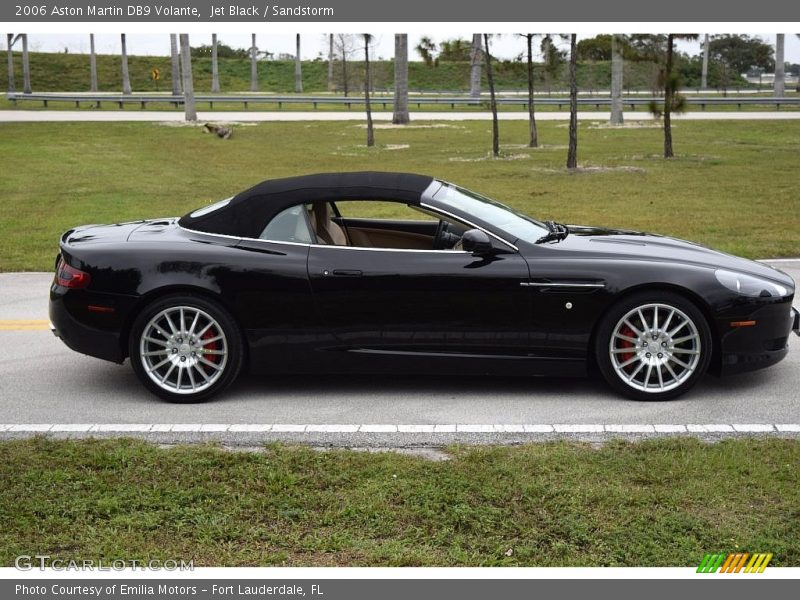 Jet Black / Sandstorm 2006 Aston Martin DB9 Volante