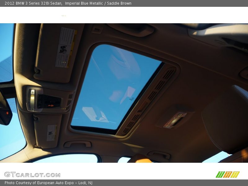 Imperial Blue Metallic / Saddle Brown 2012 BMW 3 Series 328i Sedan