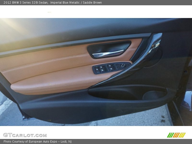 Imperial Blue Metallic / Saddle Brown 2012 BMW 3 Series 328i Sedan
