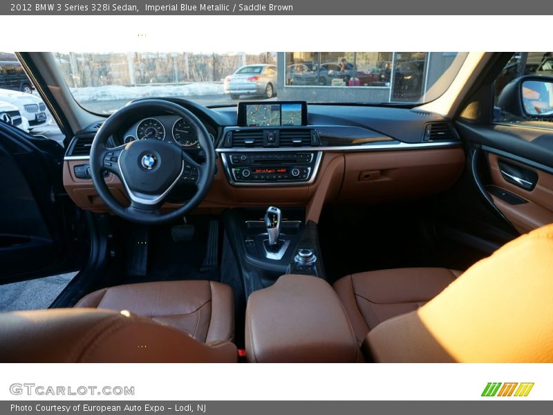 Imperial Blue Metallic / Saddle Brown 2012 BMW 3 Series 328i Sedan