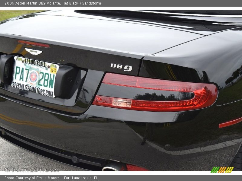 Jet Black / Sandstorm 2006 Aston Martin DB9 Volante